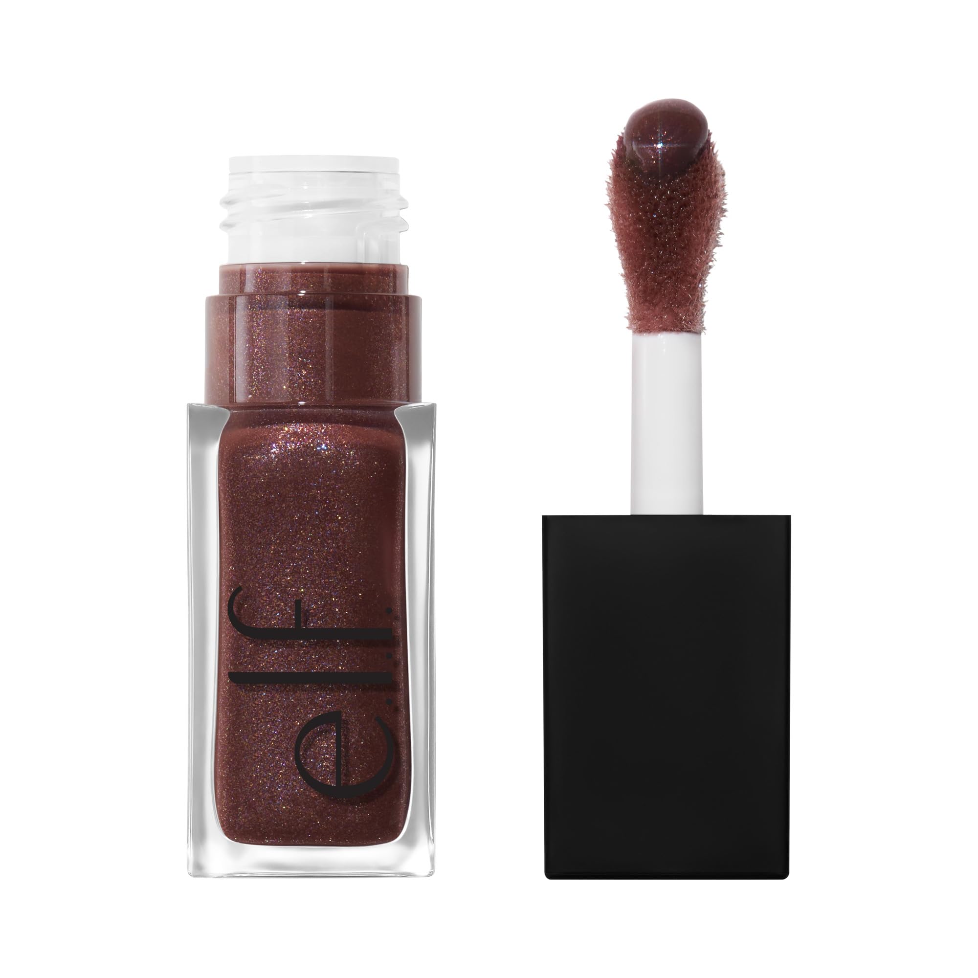e.l.f. Glow Reviver Plumping Lip Oil, Tinted Lip Plumper for a High-Shine, Plump Finish, Infused with Jojoba Oil, Vegan & Cruelty-Free, Piggy Bank
