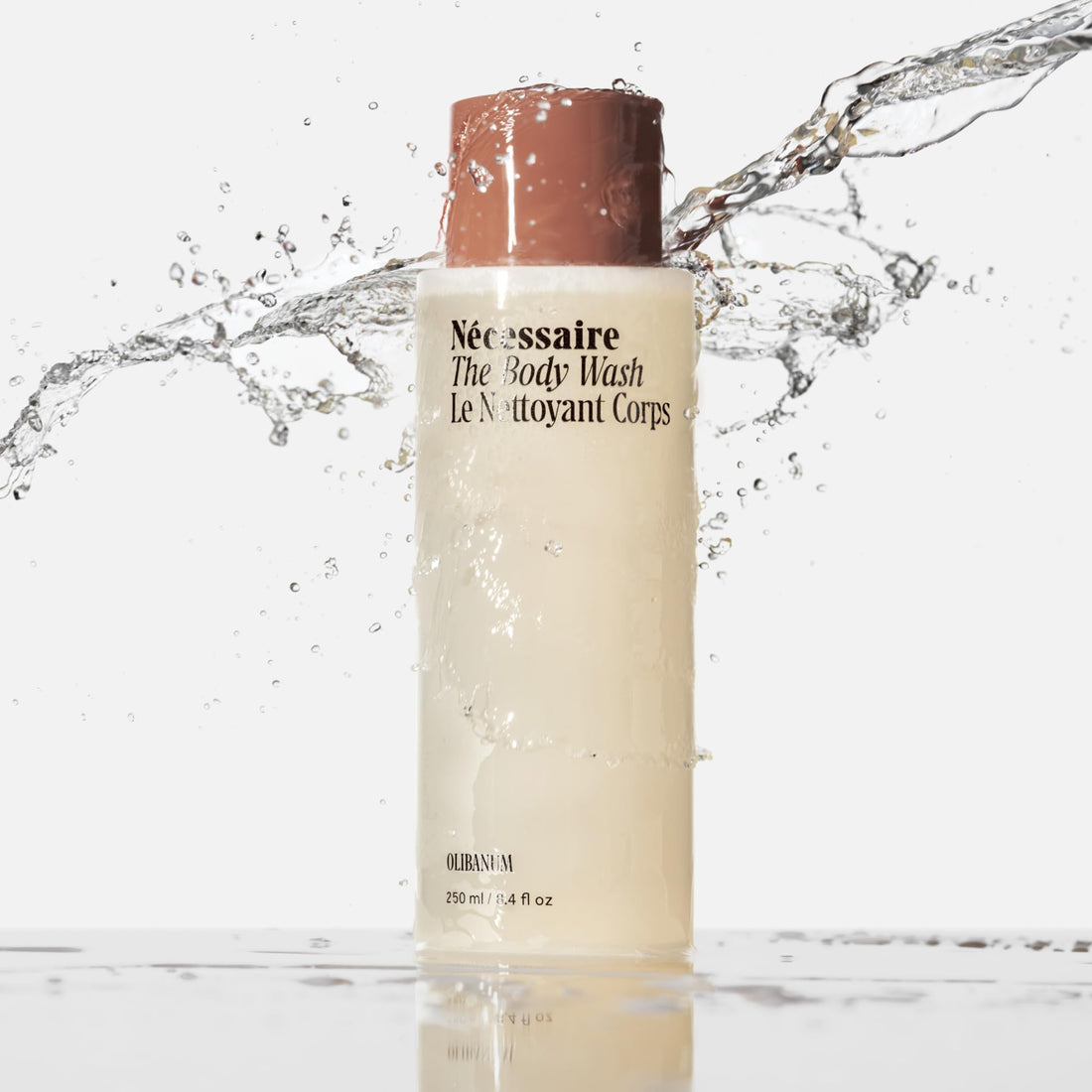 Nécessaire The Body Wash Eucalyptus — Multi-Oil Shower Gel Body Wash for Women + Men. Non-Comedogenic + Hypoallergenic for Sensitive Skin with Niacinamide. 500ml/16.9 fl oz