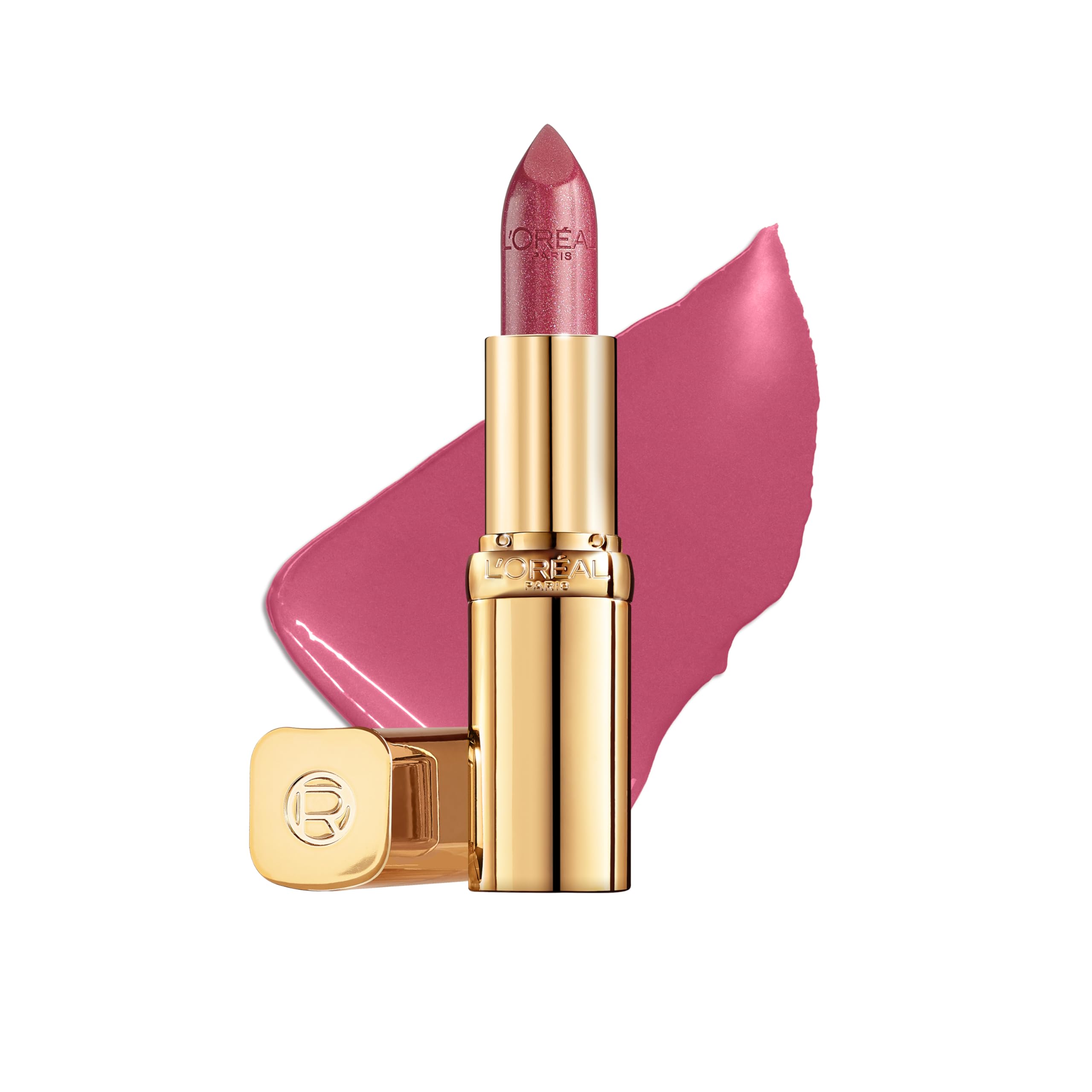 L'Oréal Paris Color Riche Satin Smooth Lipstick, Moisturising Pure Pigment Lip Colour, With Omega 3 & Vitamin E, Ultra Creamy Formula, Shade: 107 Seine Sunset Halalzen