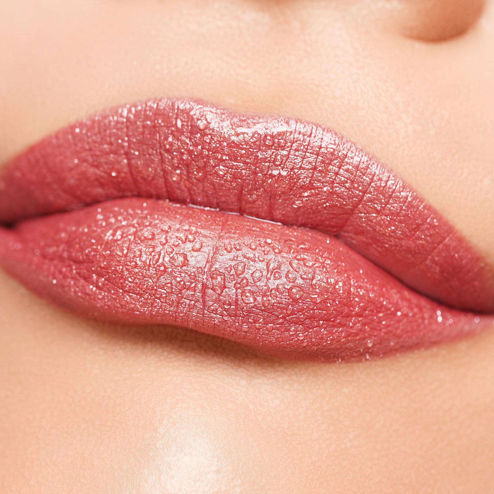 Oulac Metallic Diamond Shine Liquid Lip Gloss - Glitter Glossy for Lip & Eye, Long Lasting 24H + & Waterproof, Lightweight Lip Stain, 3D Metallic Finish, No Transfer, Vegan, 4.5ml,MD05 Loose Control Halalzen