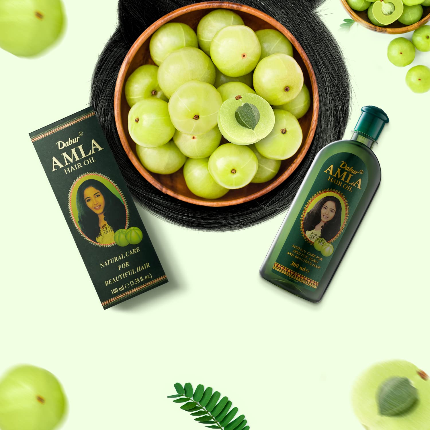 Dabur Amla Hair Oil - 200ml | For Strong, Long and Thick hair | Nourishes Scalp | Controls Hair Fall, Strengthens Hair & Promotes Hair Growth