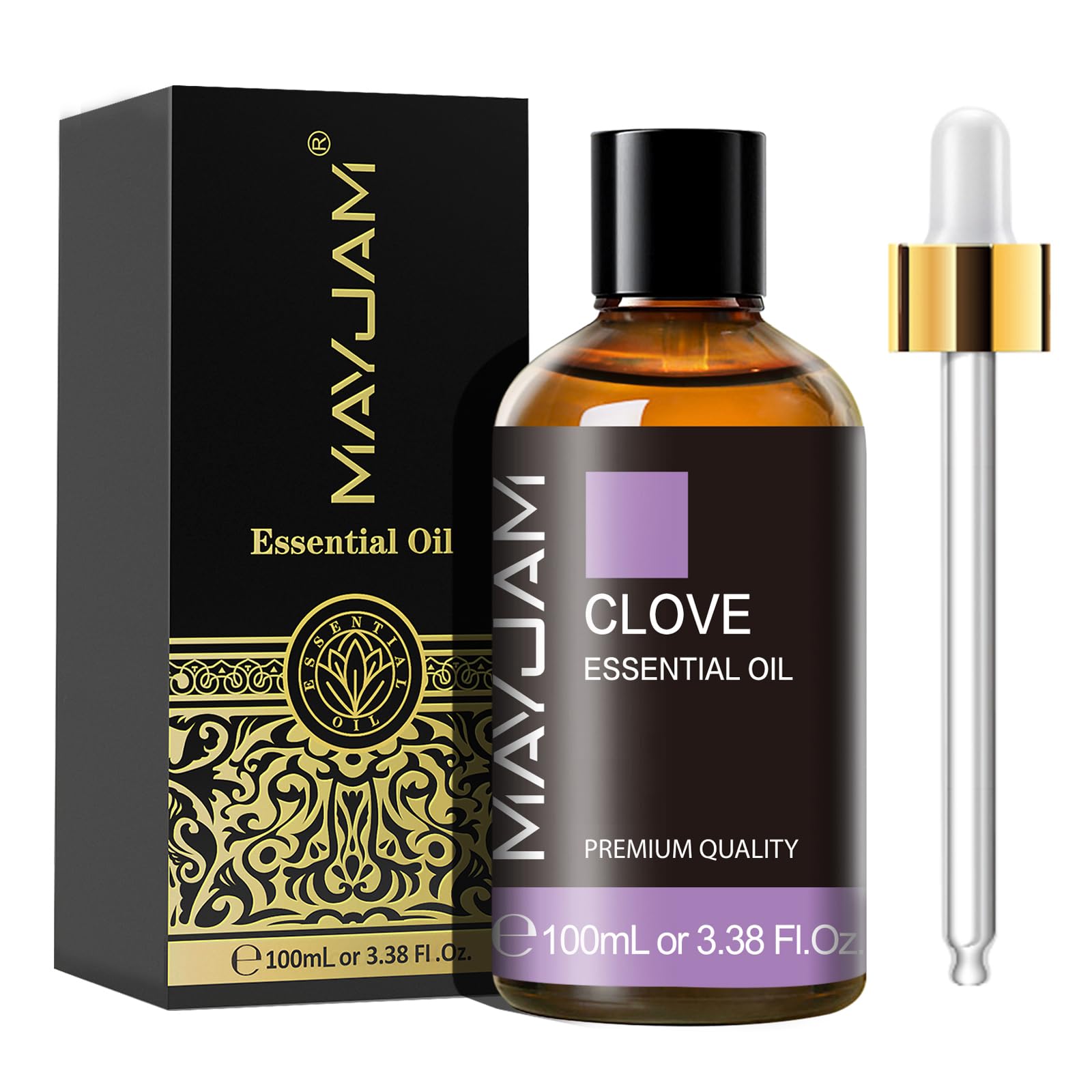 MAYJAM Sandalwood Essential Oils 100ML, Sandalwood Oil for Diffuser, Humidifier, DIY, Home, Office
