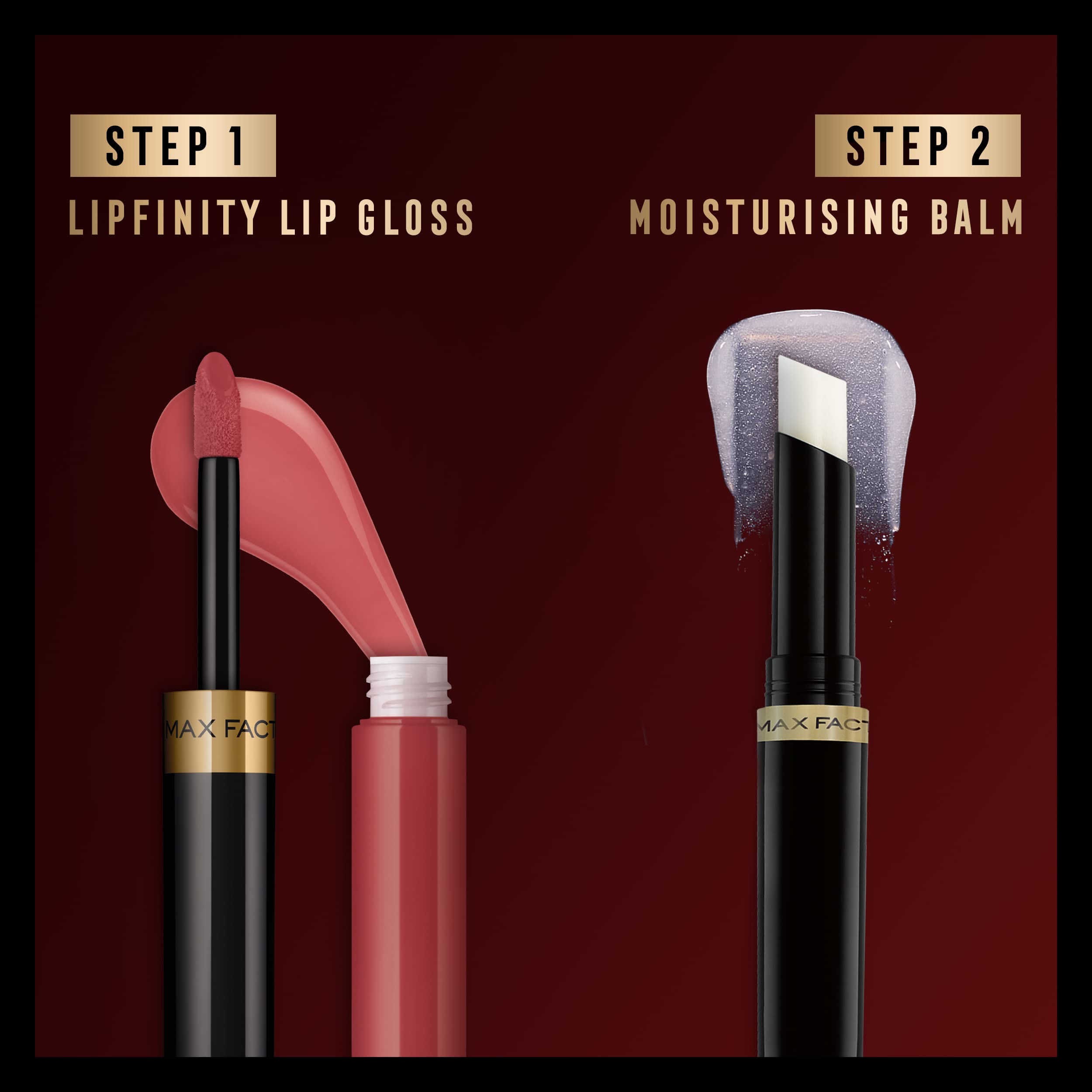 Max Factor Lipfinity Long-Lasting Two Step Lipstick - 016 Glowing Pink, 4.2g Halalzen
