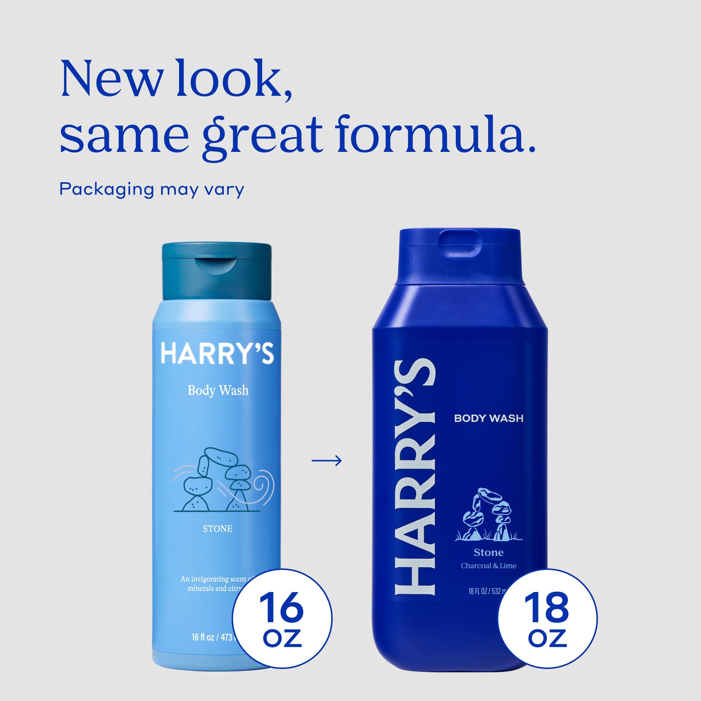 Harry's Men's Body Wash, Fig, 532ml, Pack of 3, Shower Gel for Men - No Parabens, Sulfates or Dyes