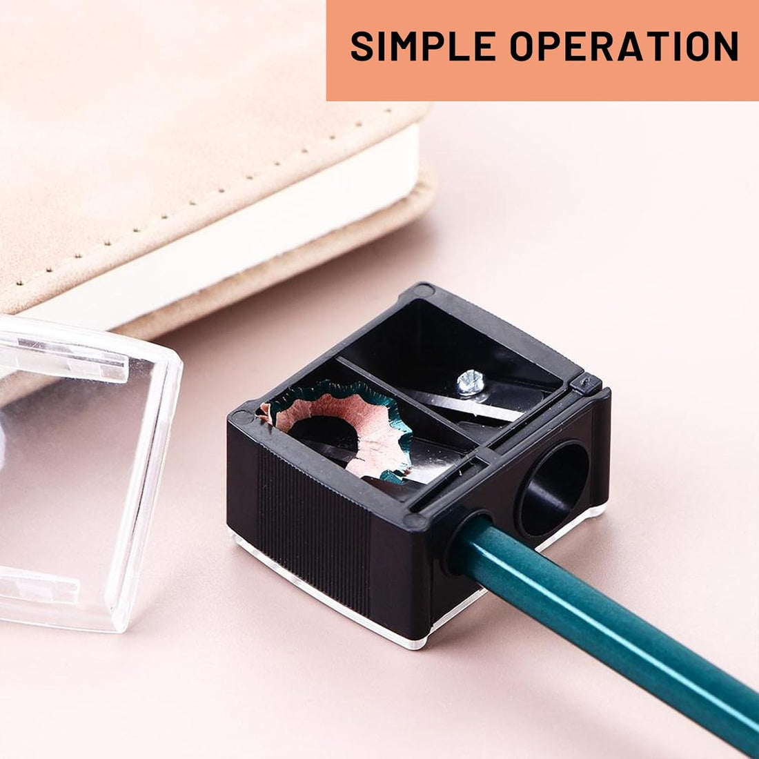 2PCS Makeup Sharpener,Lip Liner Sharpene,Eyeliner Sharpener, Dual Cosmetic Pencil Sharpener for Eye and Brow Pencils, Eyeliner, Lip Liner, Essential Cosmetic Makeup Tool Halalzen