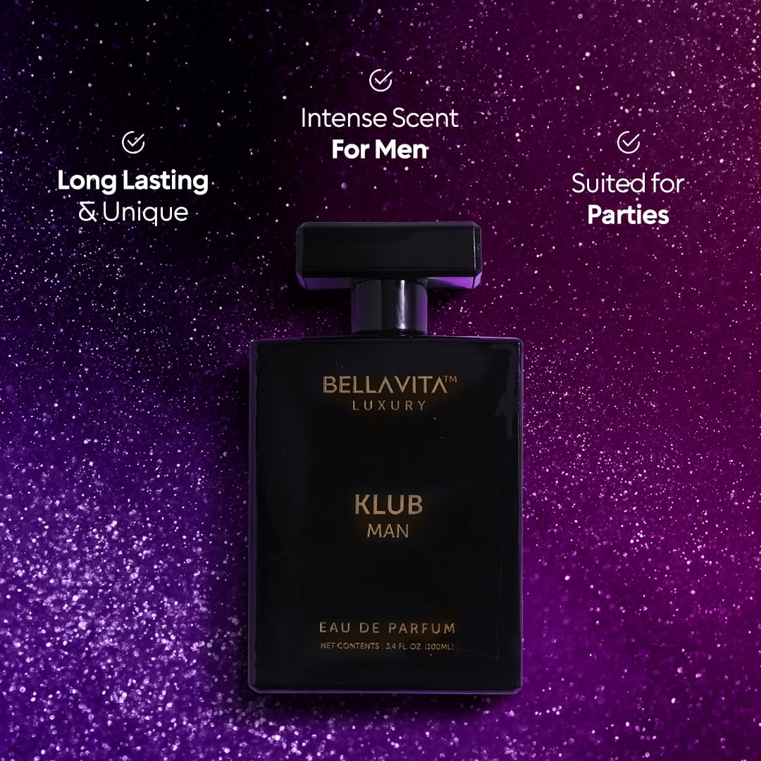 Bellavita Luxury G.O.A.T. Eau de Parfum | 100 ml (3,4 fl.oz.) | Parfum pour Homme | Notes d'agrumes, de bergamote, de patchouli et de vétiver | Parfum masculin longue tenue