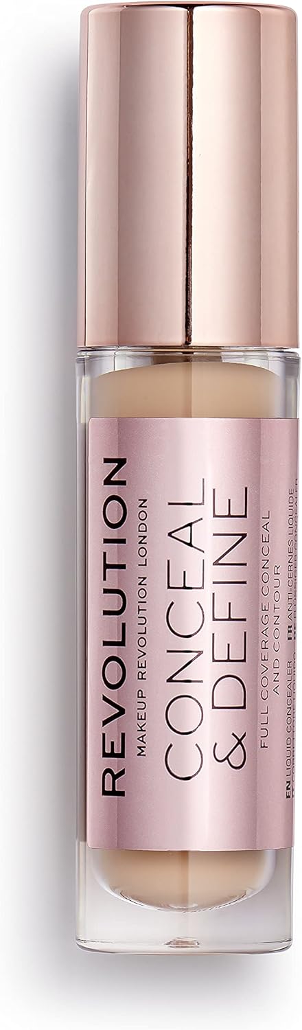 Revolution Beauty London, Conceal and Define Concealer Pen C9 4ml Halalzen