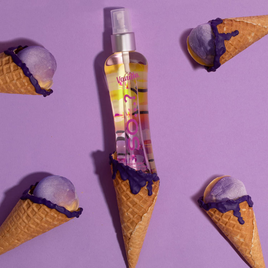 Body Mist By So…? Womens Vanilla Body Mist Fragrance Spray, Travel Size, 100 ml, 1 piece Halalzen