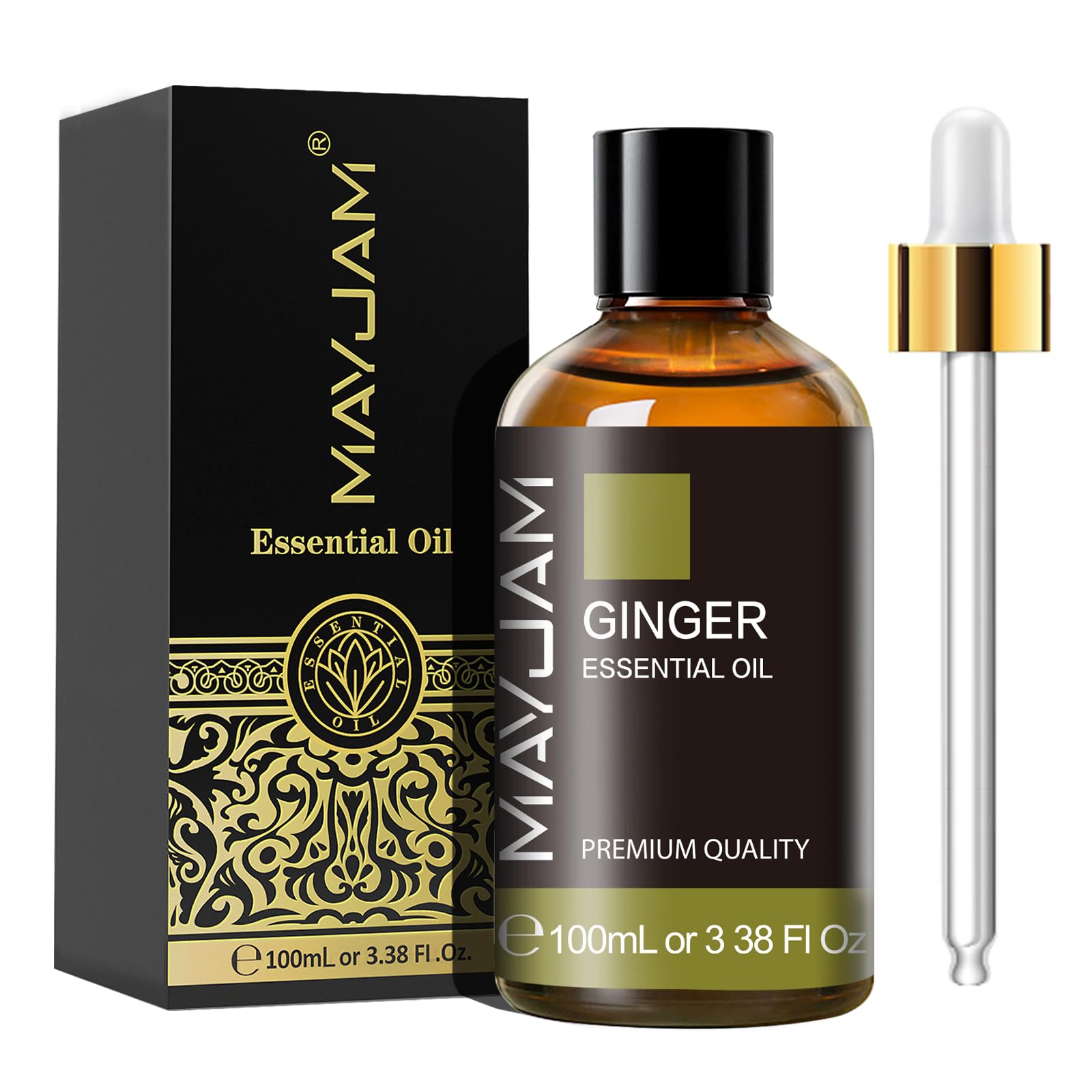 MAYJAM Sandalwood Essential Oils 100ML, Sandalwood Oil for Diffuser, Humidifier, DIY, Home, Office