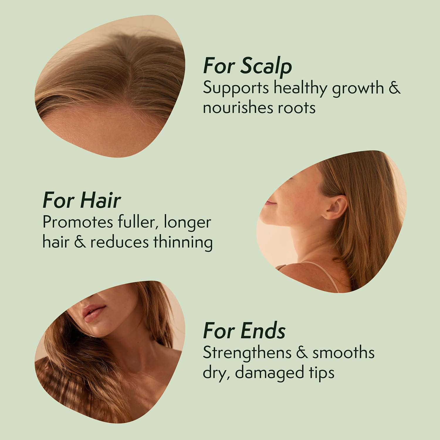 Nature Spell Rosemary Oil for Hair Growth, Pre-Diluted Scalp Oil, Stimulates Growth, Strengthens Dry and Damaged Strands, Nourishes Split Ends, Colour Safe, For All Hair Types, Vegan, 150 ml