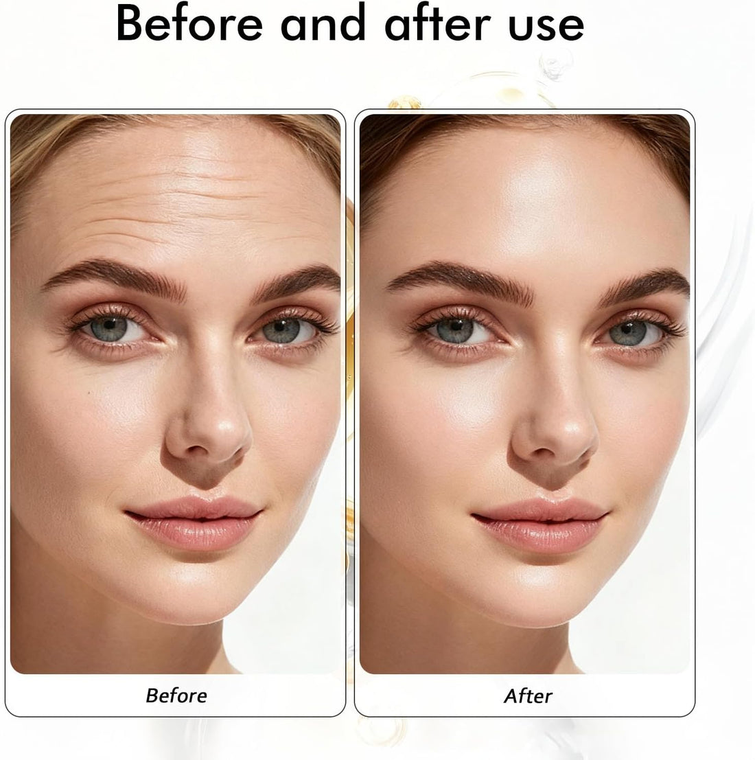Korean Silk Collagen Ampoule with Syringe, Deep Collagen Silk Peptide Intensive Lifting Ampoule for Youthful, Radiant Skin-50ml