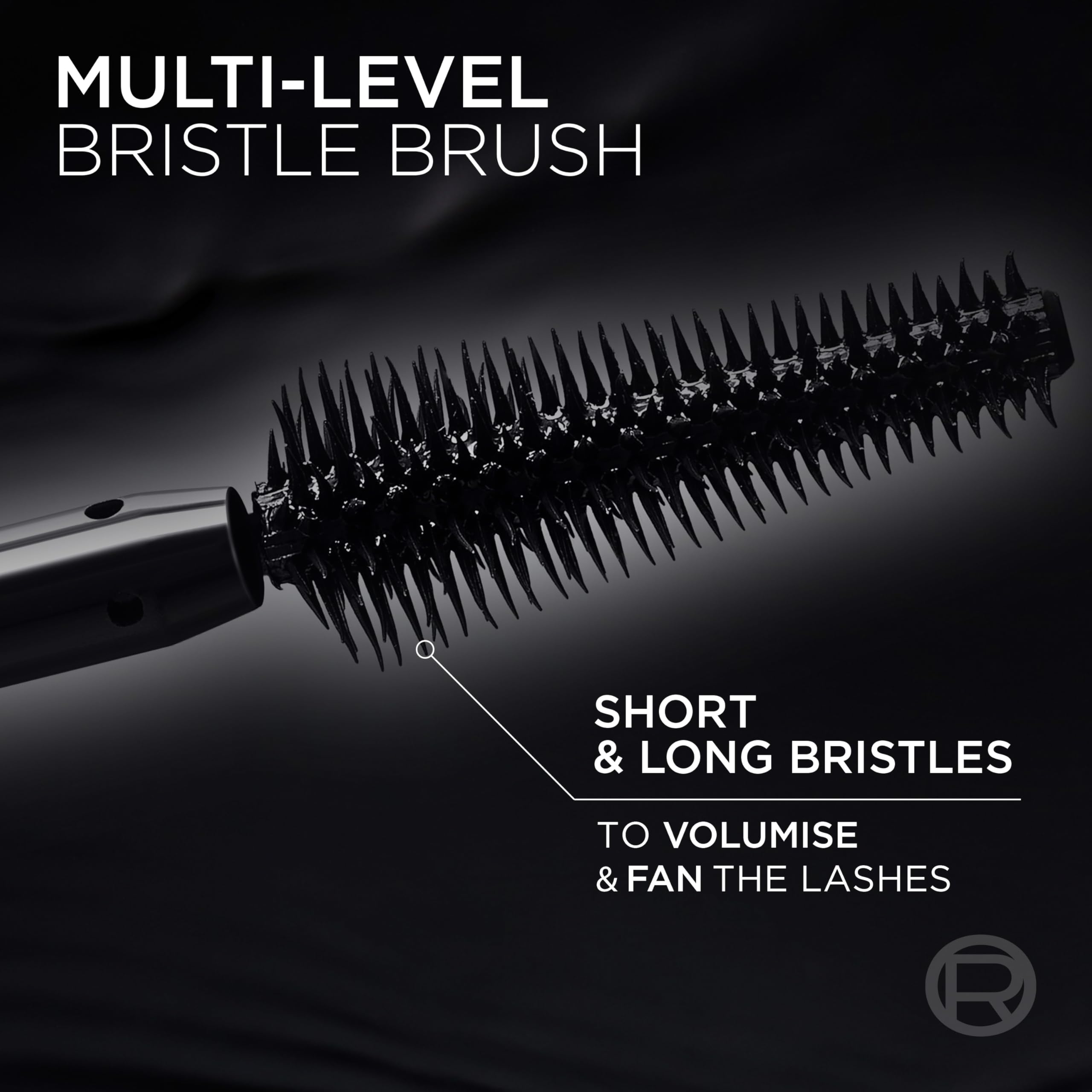 L'Oreal Paris Volumising Mascara, For Intense Volume and a Fanned Out Effect, 1.4x Bigger Looking Eyes, Clump-free Formula, Suitable for Sensitive Eyes, Volume Million Lashes Panorama Halalzen