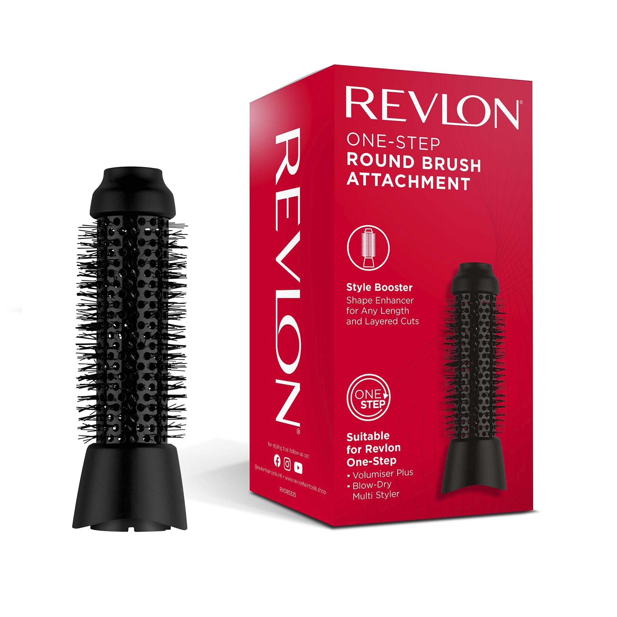 REVLON One-StepTM Blow-Dry Multi Air Styler 5-in-1 (Detachable Heads, Curler, Dryer, Volumiser, Styler and Shape Enhancer). RVDR5370 Halalzen