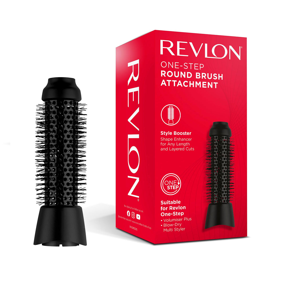 REVLON One-StepTM Blow-Dry Multi Air Styler 5-in-1 (Detachable Heads, Curler, Dryer, Volumiser, Styler and Shape Enhancer). RVDR5370 Halalzen