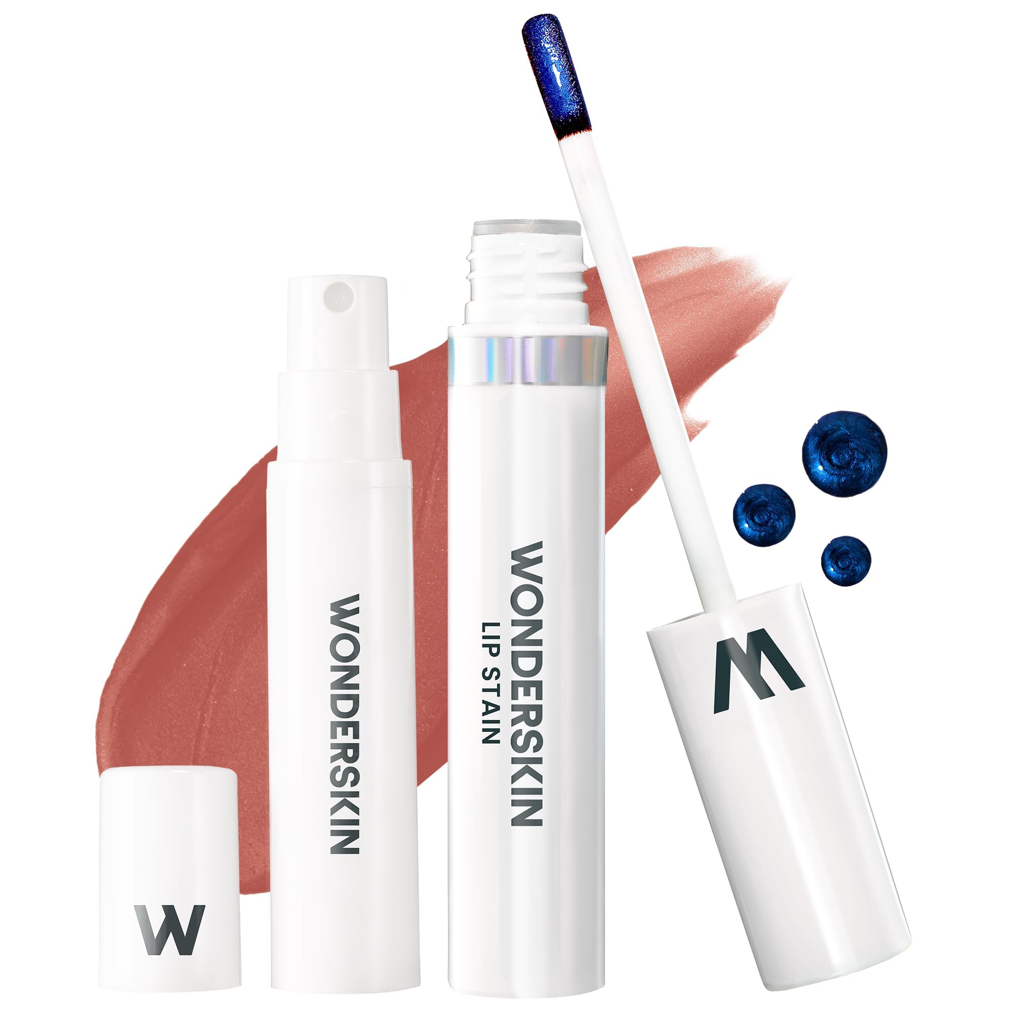 Wonderskin Wonder Blading All Day Lip Stain Peel Off Masque - Long Lasting, Waterproof and Transfer Proof Pink Lip Tint, Matte Finish Peel Off Makeup (First Kiss Masque) Halalzen