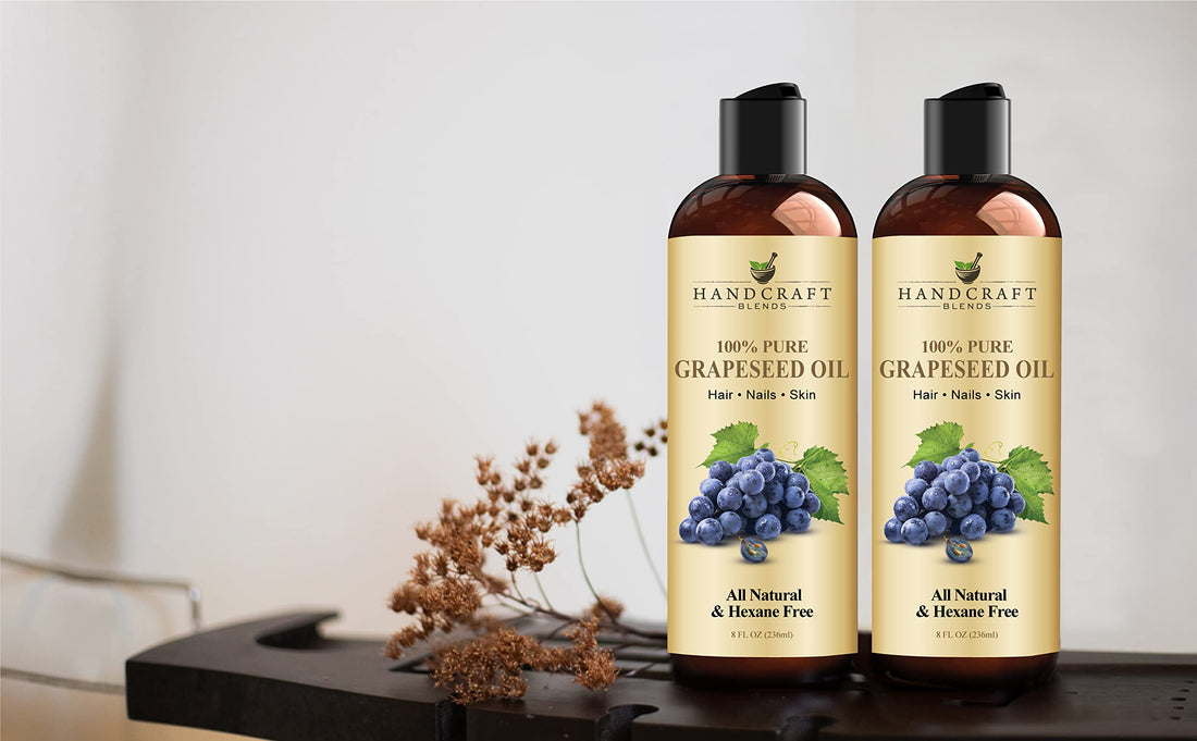Handcraft Blends Castor Oil with Rosemary and Peppermint Oil 118 ml | 100% Pure and Natural | Premium Grade Carrier Oil | Hair, Eyelashes and Eyebrows | Hair and Body