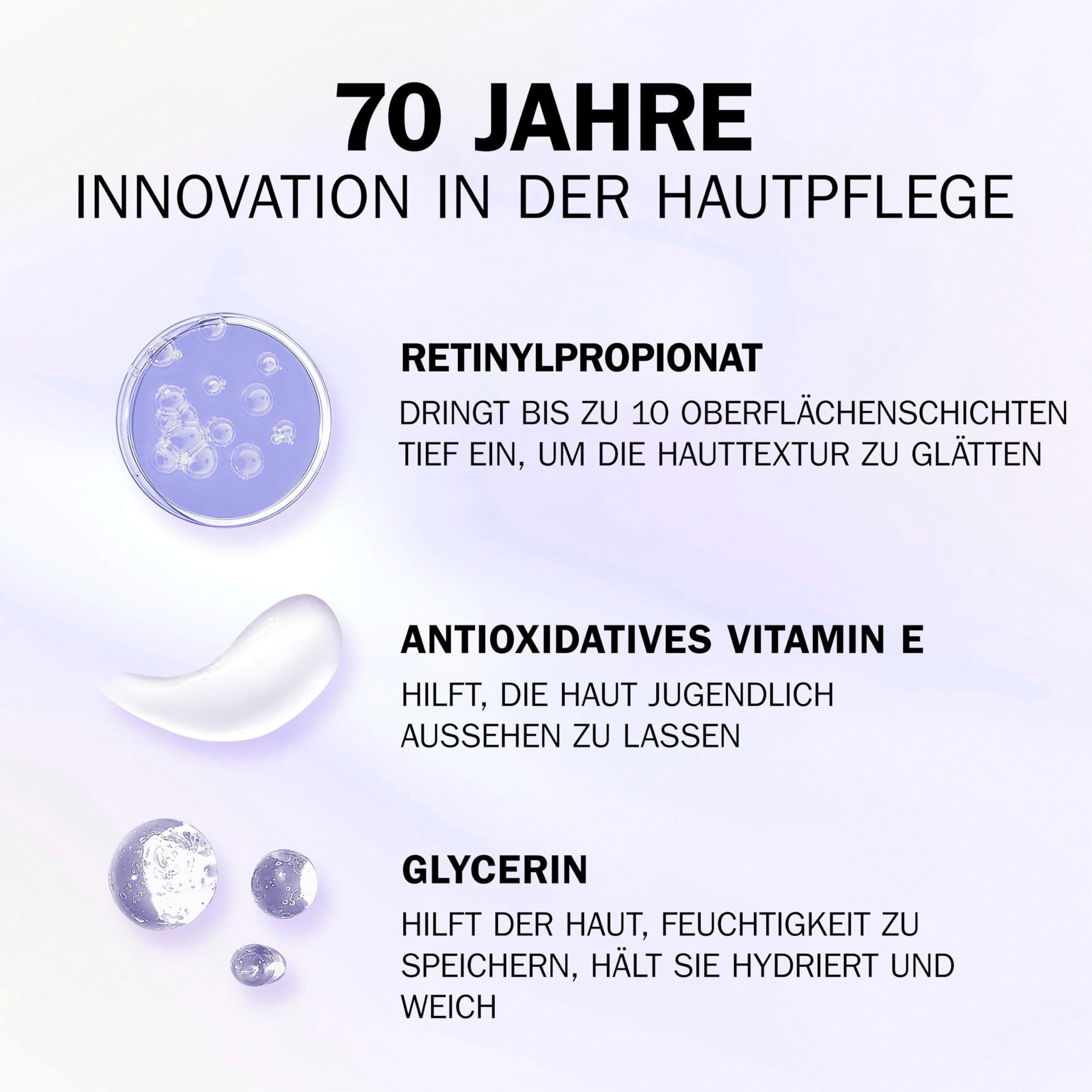 Olay Retinol 24 Night Cream Face Moisturiser - Anti-Aging Skincare with Antioxidant Vitamin E, Overnight Face Cream that Smooths, Renews, and Hydrates, 50ml