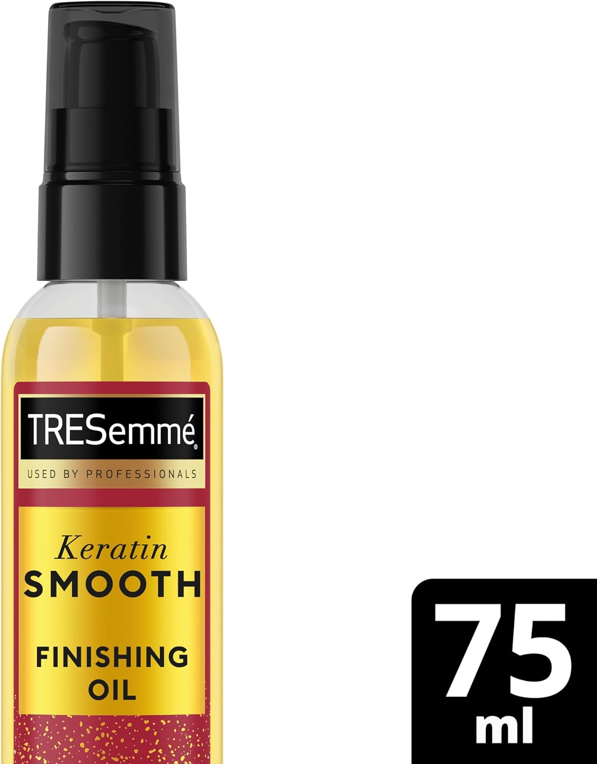 TRESemme Keratin Smooth Finishing Hair Oil hair treatment with Marula Oil for 72h frizz control*, smoothness & shine 75 ml