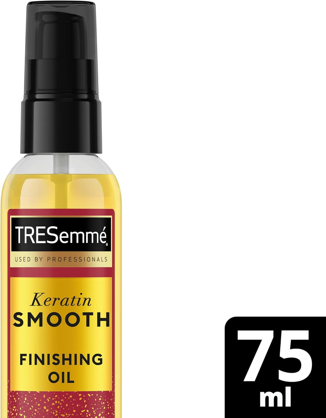 TRESemme Keratin Smooth Finishing Hair Oil hair treatment with Marula Oil for 72h frizz control*, smoothness & shine 75 ml