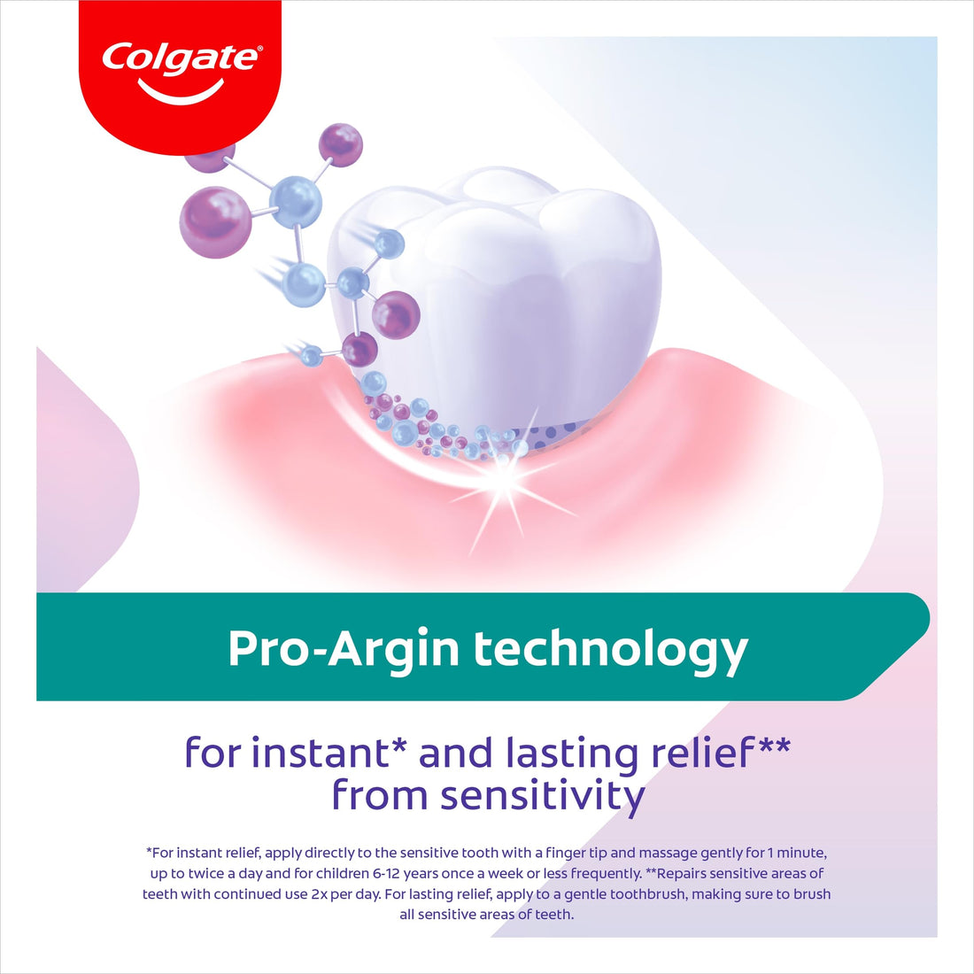 Colgate Sensitive Repair & Prevent + Gentle Whitening Toothpaste 75ml, Toothpaste for Sensitive Teeth, Acts in 1 Minute, Seals and Repairs Sensitive Areas of Teeth, Prevents Pain Coming Back
