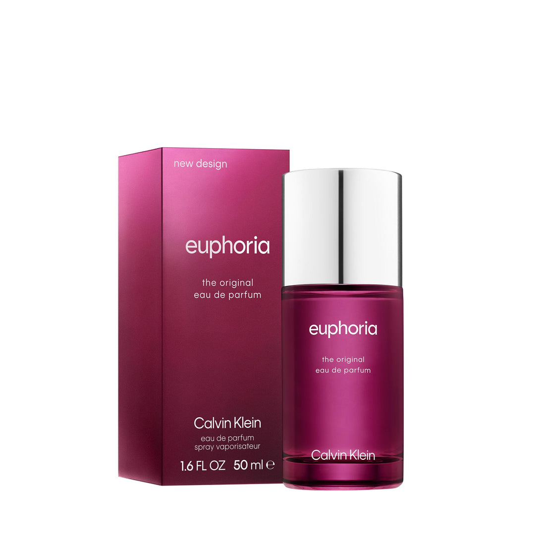 Calvin Klein Euphoria - New Packaging - Eau de Parfum for Women - Chypre Fragrance with Notes of Pomegranate, Black Orchid, Lotus Blossom and Mahogany Wood - High Longevity Halalzen