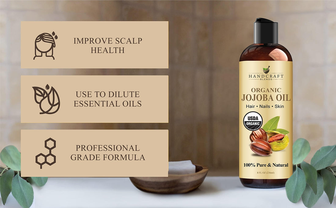 Handcraft Blends Castor Oil with Rosemary and Peppermint Oil 118 ml | 100% Pure and Natural | Premium Grade Carrier Oil | Hair, Eyelashes and Eyebrows | Hair and Body