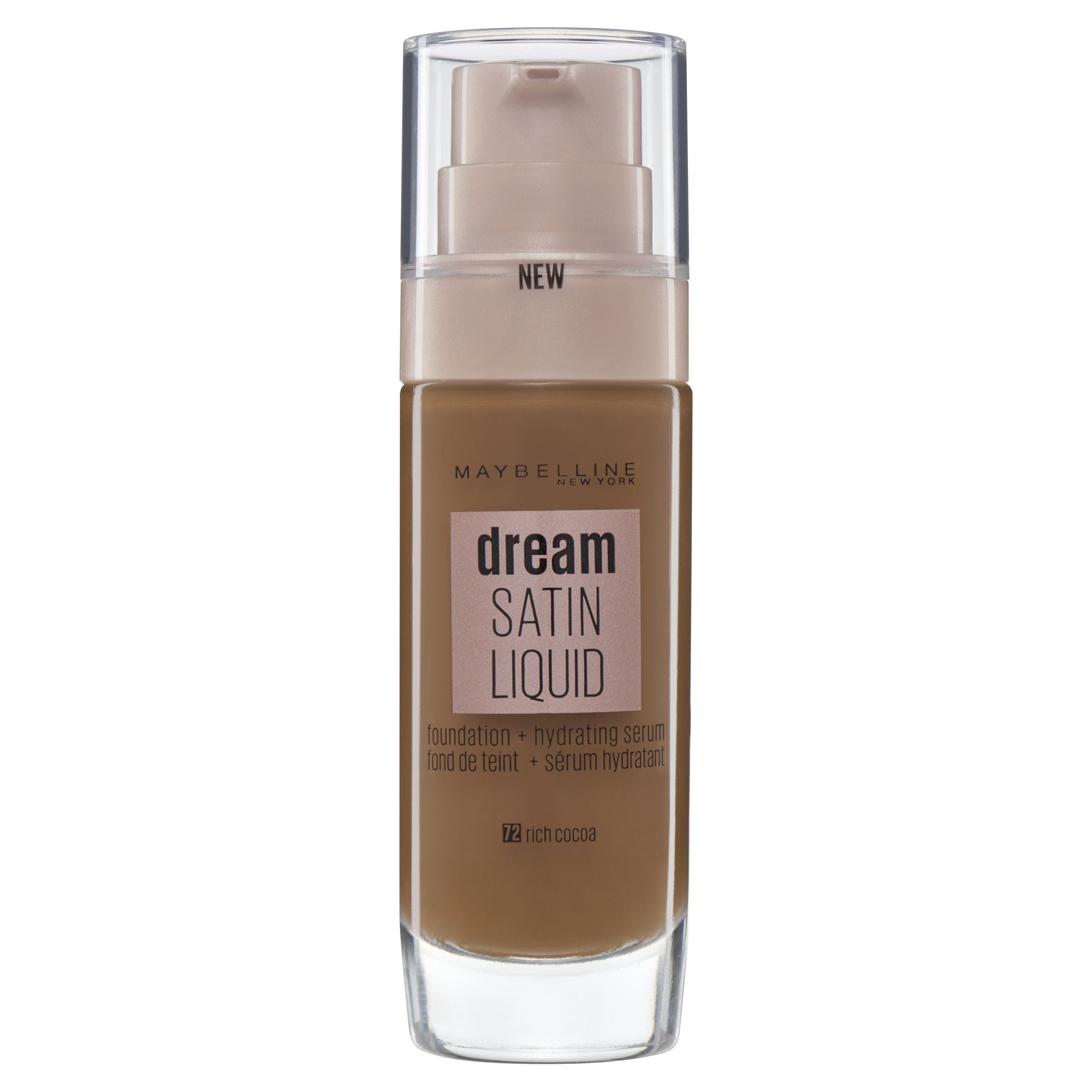 Maybelline Foundation, Dream Radiant Liquid Hydrating Foundation with Hyaluronic Acid and Collagen - Lightweight, Medium Coverage Up to 12 Hour Hydration, 30 Sand Halalzen