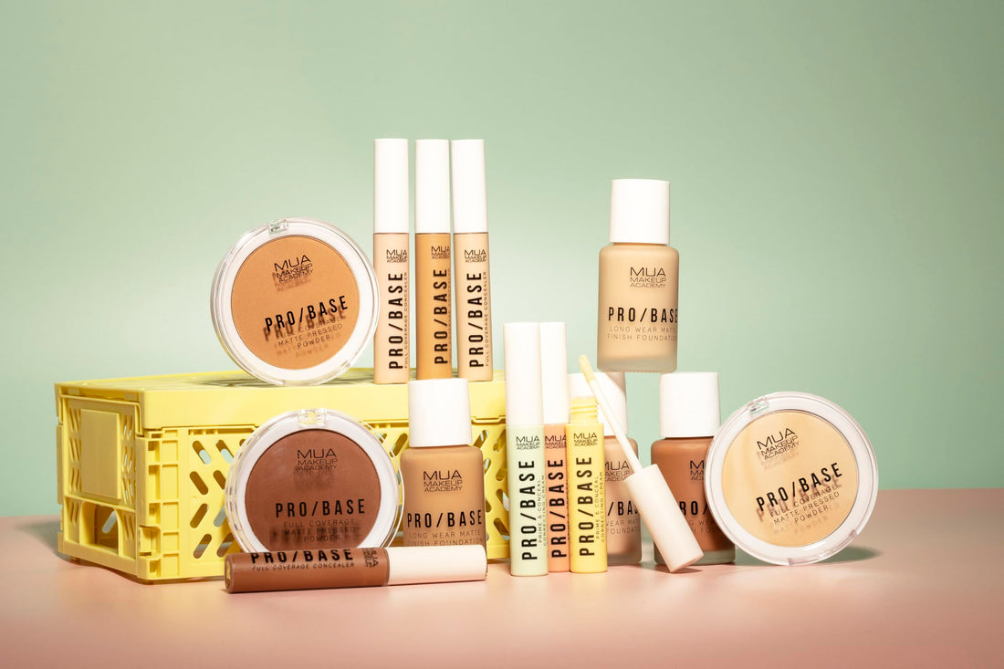 MUA Makeup Academy Pro/Base Full Coverage Concealer, Lightweight & Long-Lasting, Shade #110, 9.5 g - Vegan & Cruelty Free Halalzen