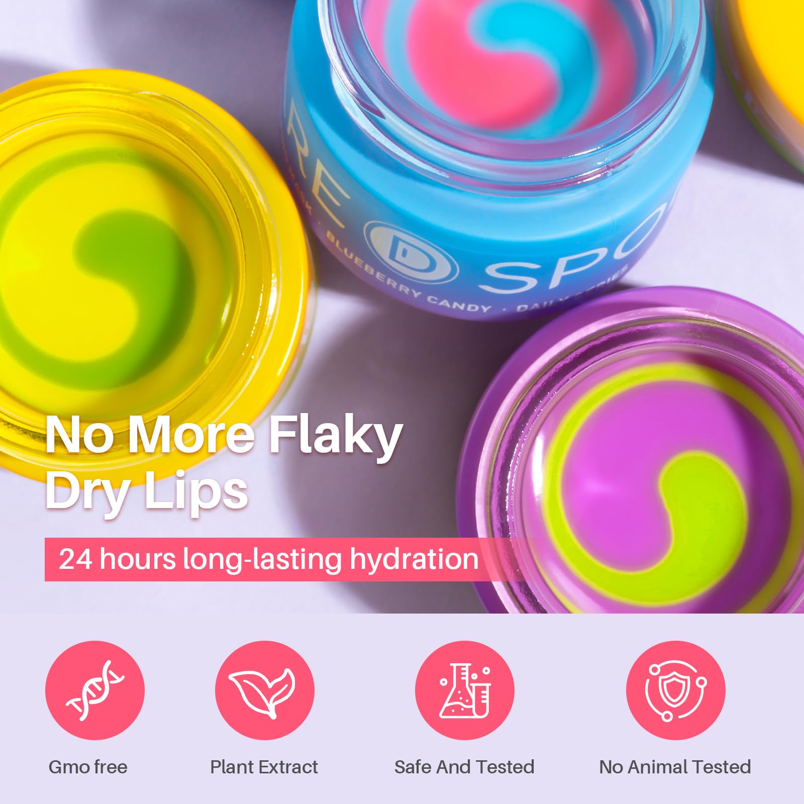 SPODARE Lemon Lip Mask, Hydrating Overnight Lip Sleeping Mask, Lip Moisturizer for Dry Cracked Lips Care, Dual-Color Lips Balm for Nourishing and Softening Lips, Minimizes Fine Lines - 12g Halalzen