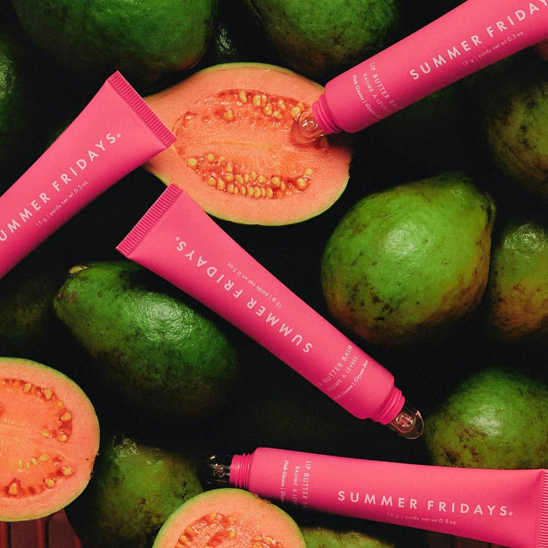 Summer Fridays Tinted Lip Butter Balm - Conditioning Vegan Lip Balm for Instant Moisture, Shine & Hydration - Sheer-Tinted, Soothing Skincare - Pink Sugar (.5 Oz)