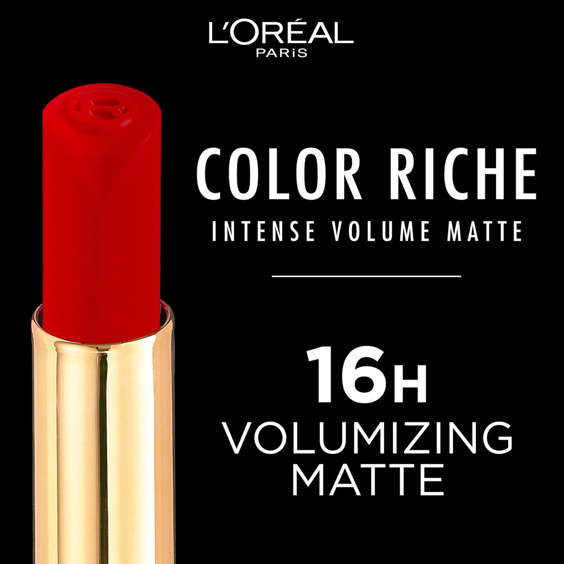 L'Oreal Paris Color Riche Intense Volume Matte Lipstick, Moisturising Matte Powder Finish, 16h long-wear, With Hyaluronic Acid, 187 Fuchsia Libre Halalzen
