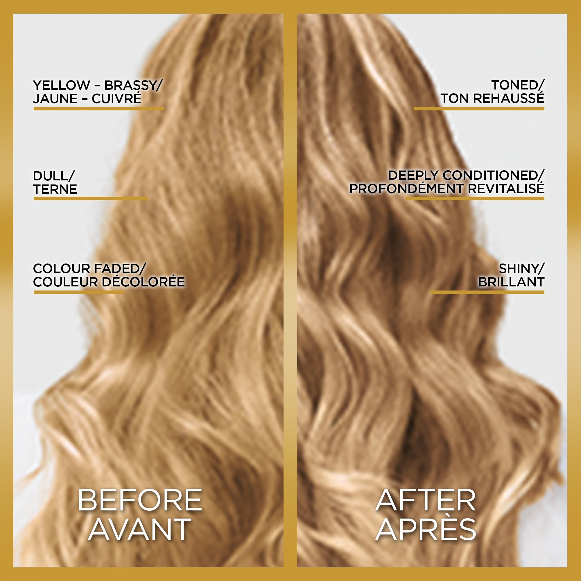 L’Oreal Paris Le Color Gloss One Step In-Shower Toning Hair Gloss for Bleached Hair, Neutralizes Brass, Conditions & Boosts Shine, Platinum Pearl, 4 Ounce