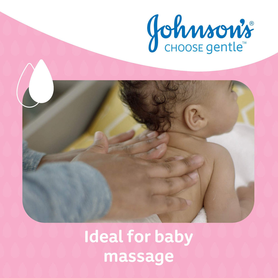 Johnson's Baby Oil (1 x 100ml), Gently Hydrates Delicate Skin, Locks In Moisture, Hypoallergenic Baby Oil Free From Dyes, Parabens, Phthalates and Alcohol, Moisturiser For The Whole Family Halalzen