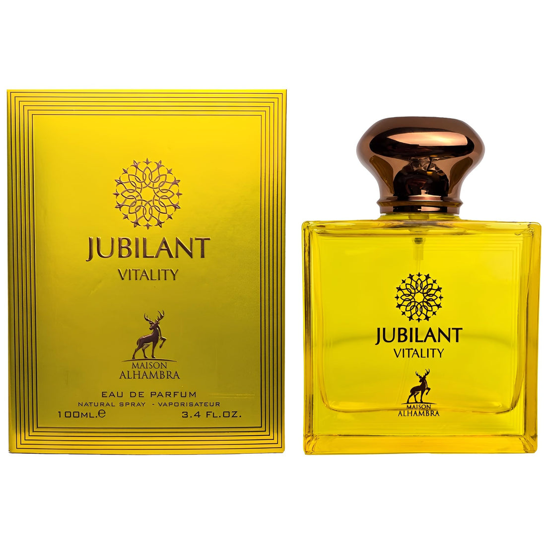 Maison Alhambra Delilah Blanc – Citrus, Amber, Floral, Musky – Eau de Parfum Spray Long-Lasting Fragrance for Women, 3.4 Ounce / 100 ml