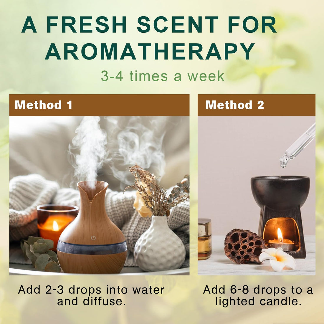 Peppermint Essential Oil 100ml - Pure Natural Essential Oils Strong,Fresh Minty Scent Increases Clarity - Perfect for Aromatherapy,Diffuser, Clear Breathing-Strong Peppermint Oil
