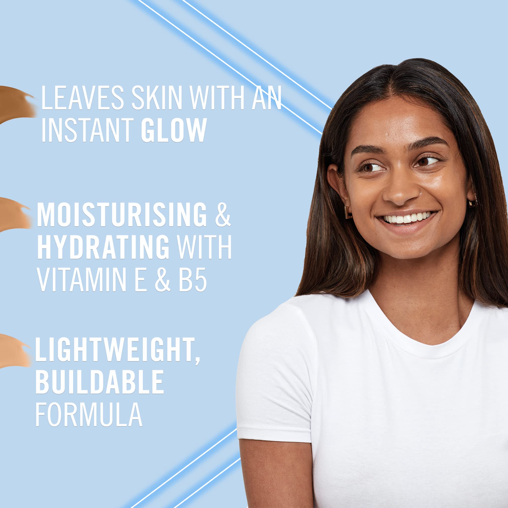 Rimmel Kind + Free Moisturising Skin Tint Foundation, Vanilla 160 Halalzen
