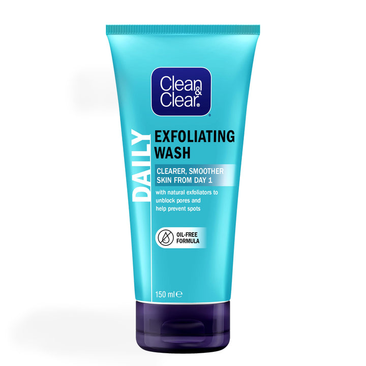 Clean and Clear Exfoliating Daily Wash, 150ml Halalzen
