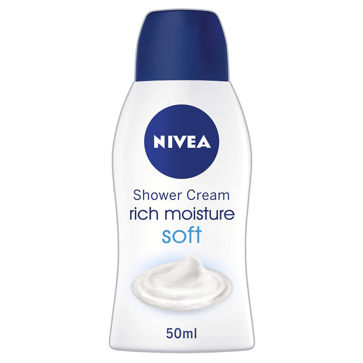 NIVEA Care Shower Creme Soft (250 ml) Enriched with Almond Oil, Moisturising Gel Body Wash, Skin Moisturiser with Mild Scent Halalzen