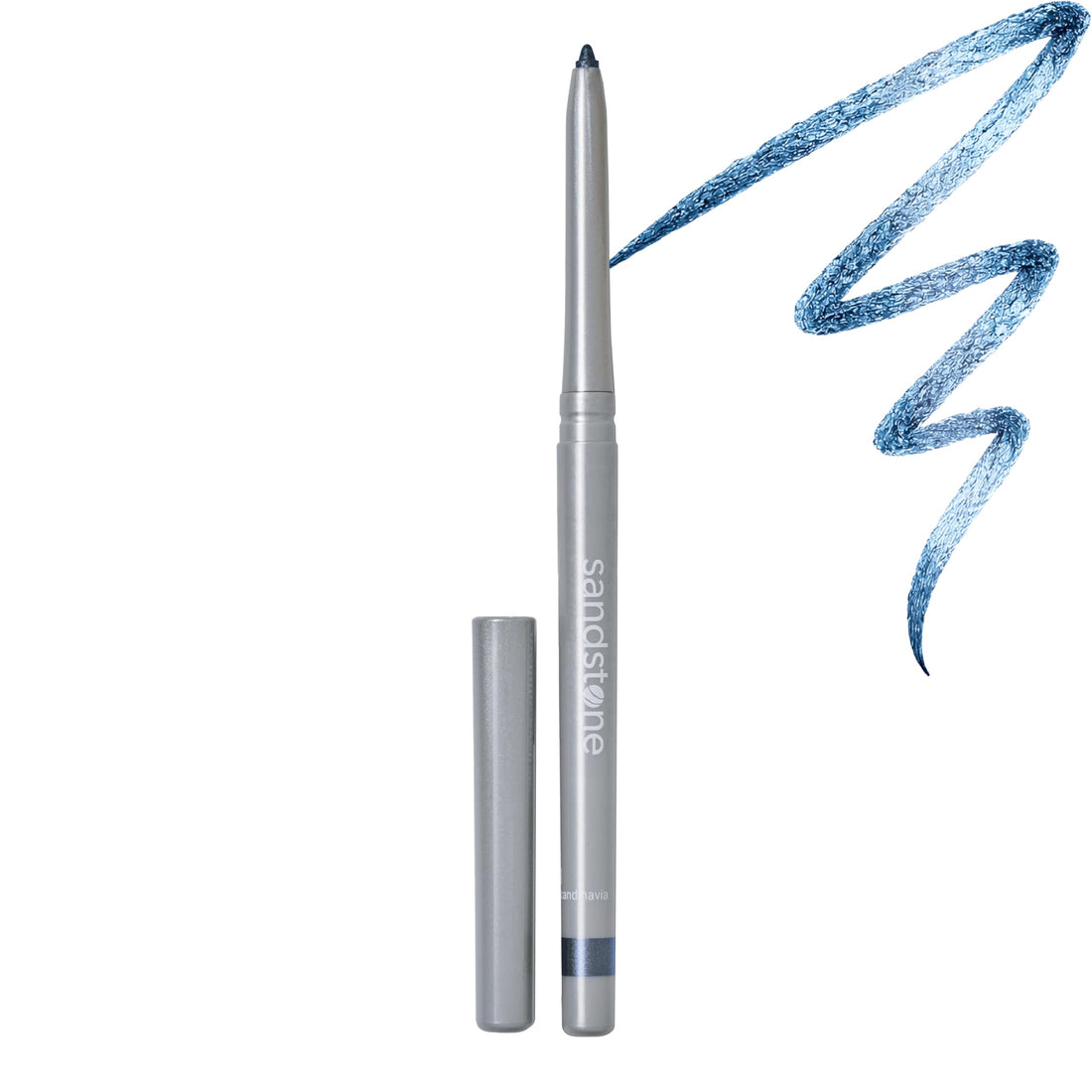 Sandstone Scandinavia Waterproof Eyeliner Pencil - Long-Lasting Gel Eye Liner for Sensitive Eyes - Hypoallergenic & Smudge-Proof - Fragrance-Free, Vegan & Allergy Tested (Black) Halalzen