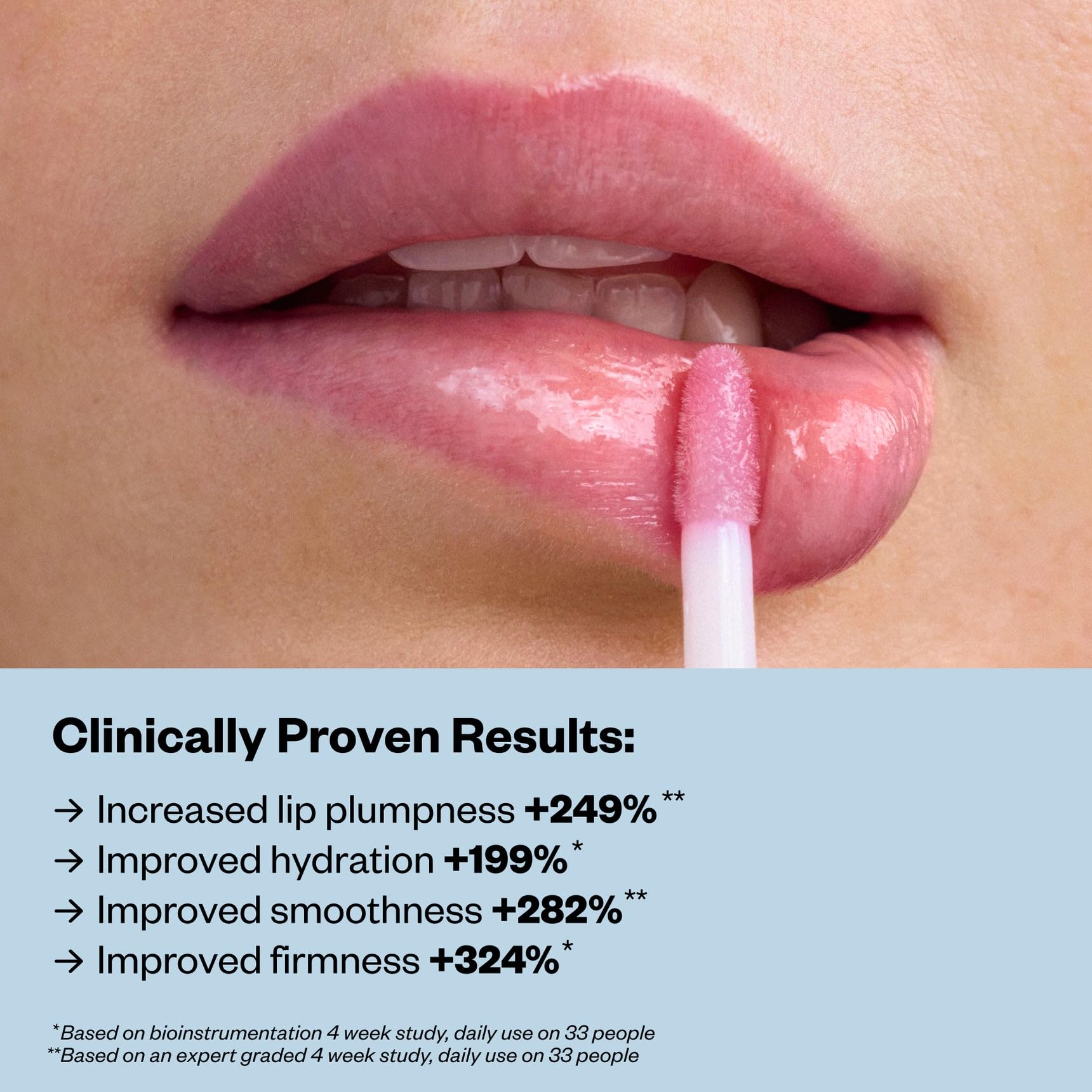 Kosas Wet Lip Oil Gloss - Hydrating Lip Plumping Treatment with Hyaluronic Acid & Peptides, Non-Sticky Finish (Malibu) Halalzen