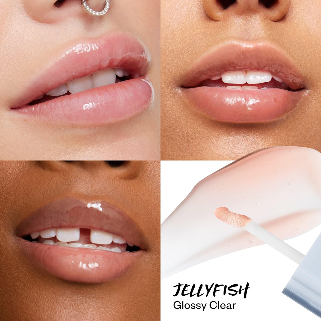 Kosas Wet Lip Oil Gloss - Hydrating Lip Plumping Treatment with Hyaluronic Acid & Peptides, Non-Sticky Finish (Malibu) Halalzen