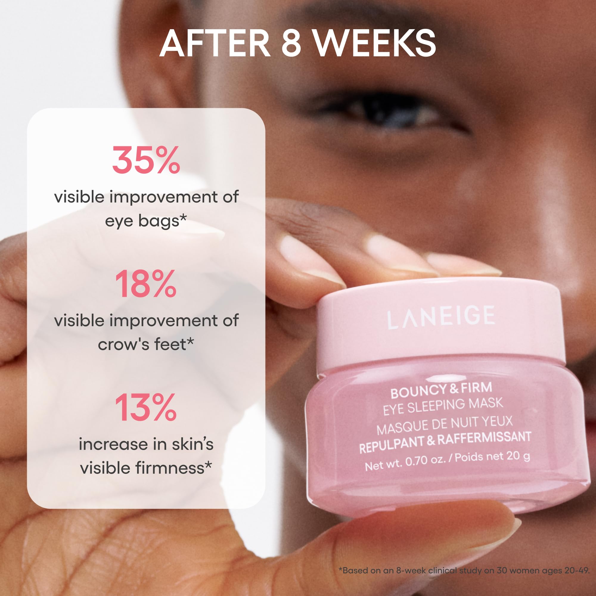 LANEIGE Lip Sleeping Mask: Nourish, Hydrate, Vitamin C, Murumuru & Shea Butter, Antioxidants, Flaky, Dry Lips Halalzen