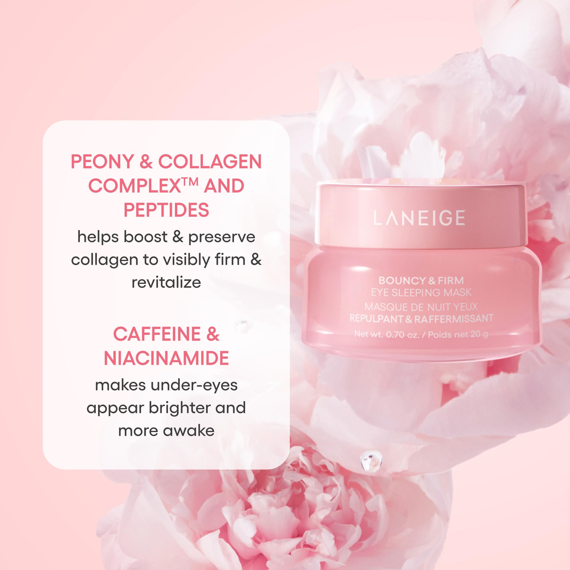 LANEIGE Lip Sleeping Mask: Nourish, Hydrate, Vitamin C, Murumuru & Shea Butter, Antioxidants, Flaky, Dry Lips Halalzen