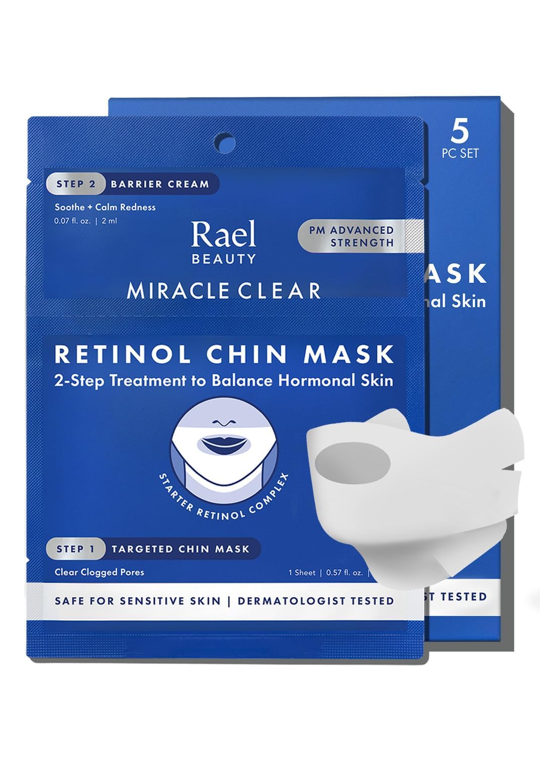 Rael Face Mask Skin Care, Collagen Face Masks - Bamboo Facial Sheet Mask, Korean Skincare, with Collagen Essence and Fruit Extracts, Nourishing and Moisturizing, All Skin Types (Collagen, 5 Sheets) Halalzen