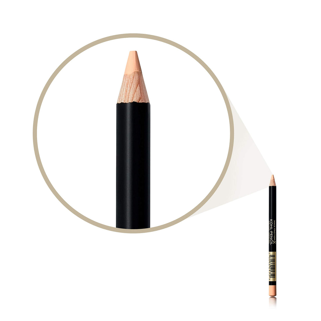 Max Factor Kohl Pencil Eyeliner, 20 Black, Easy to Blend Formula, Perfect for Smokey Eyes Make-up, 4 g Halalzen