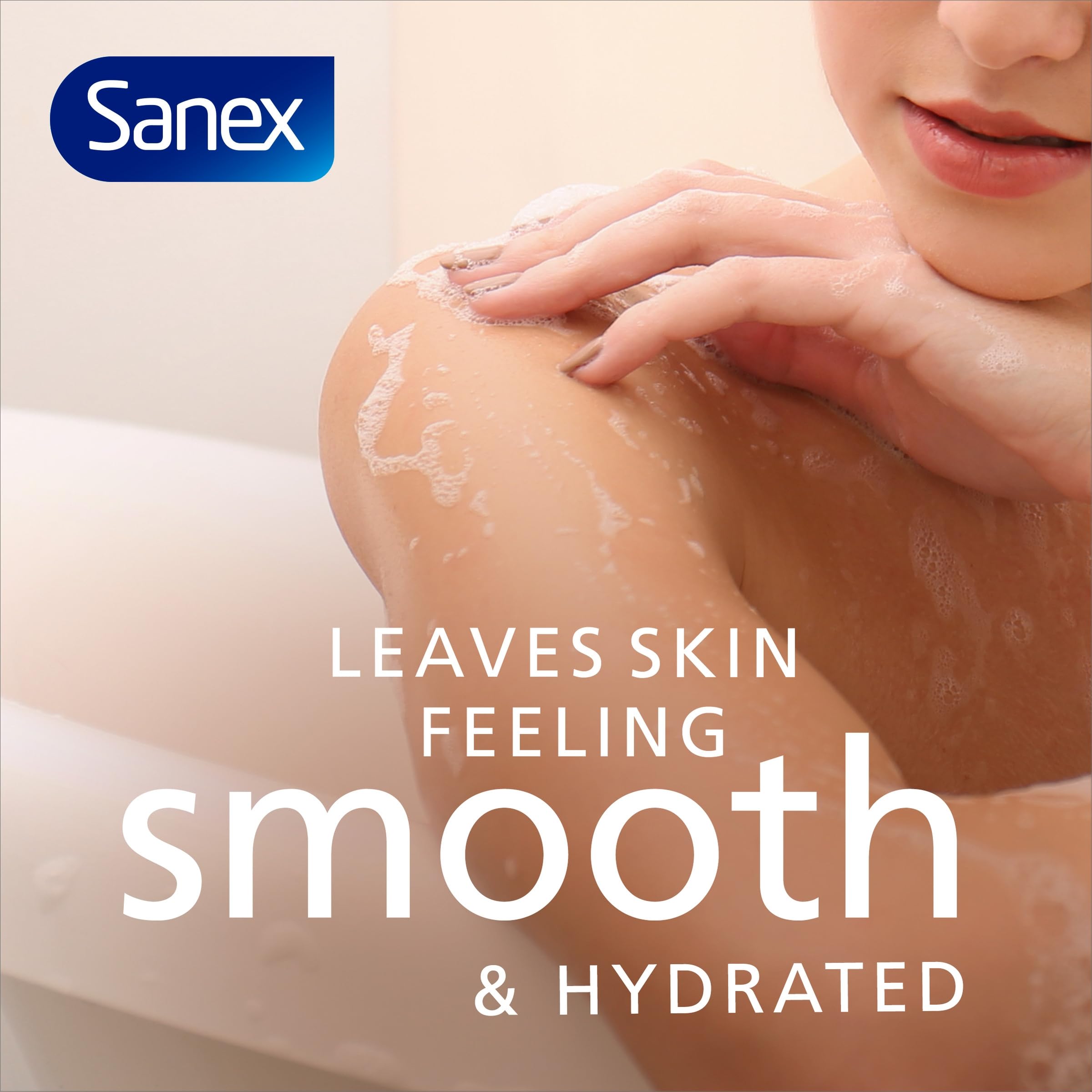 Sanex Body Wash - Expert Skin Health - Hypoallergenic Shower Gel - Dermatologist Tested Gentle For Very Sensitive Skin - Multipack - 6 Pack - 450ml Bottles