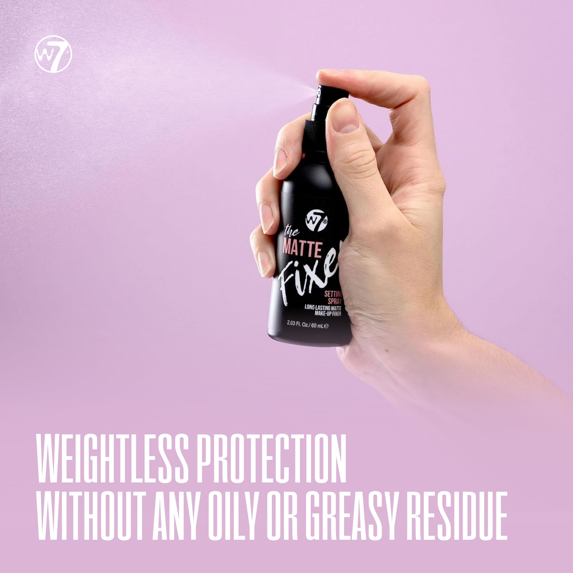 W7 Prime Magic & The Fixer Matte Set - Makeup Primer & Setting Spray Duo for a Smooth, Matte Finish - Pore Minimiser & Shine Control - Quick-Drying, Non-Sticky - Vegan & Cruelty-Free Halalzen