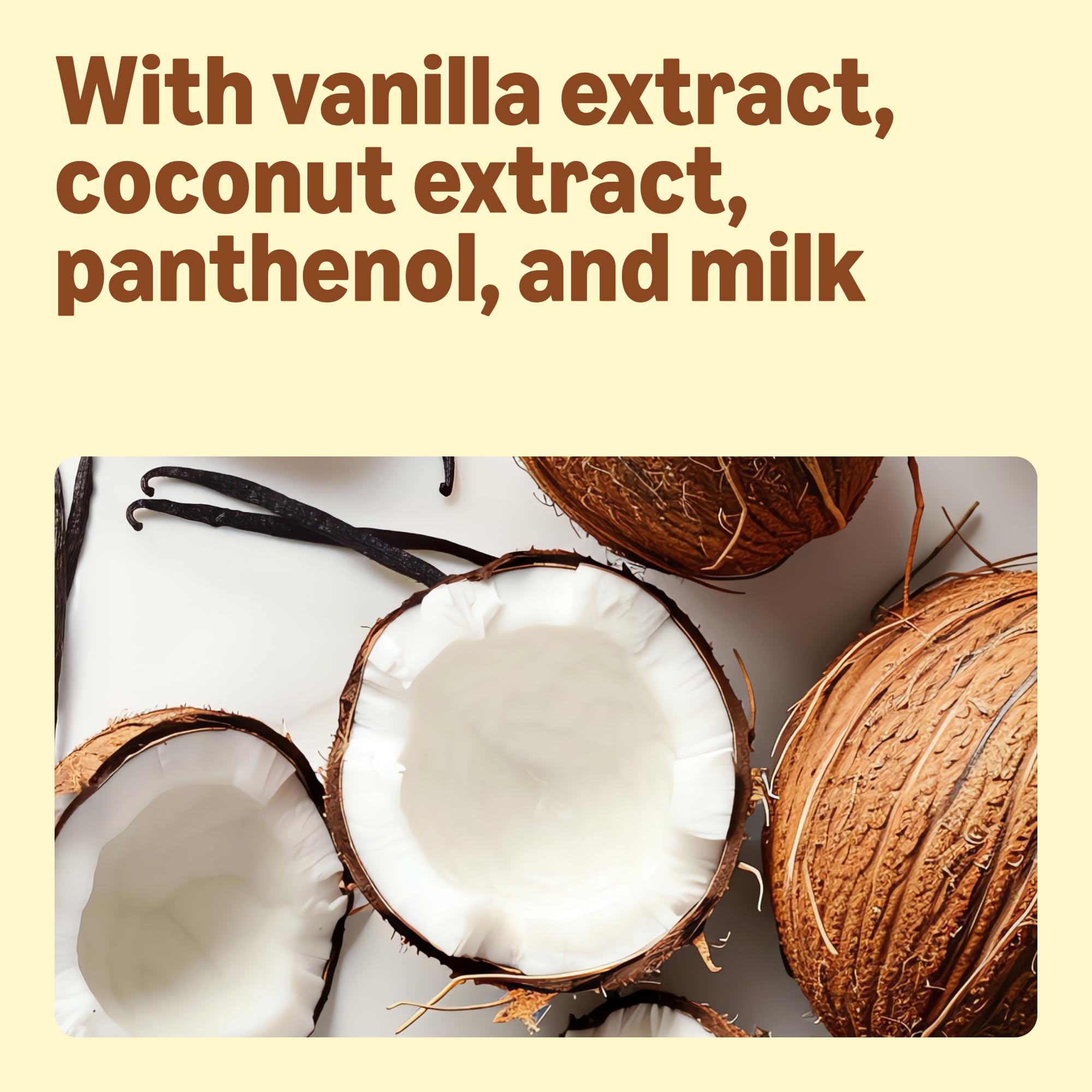 by Amazon Vanilla & Coconut Shower Gel, 2 x 500ml