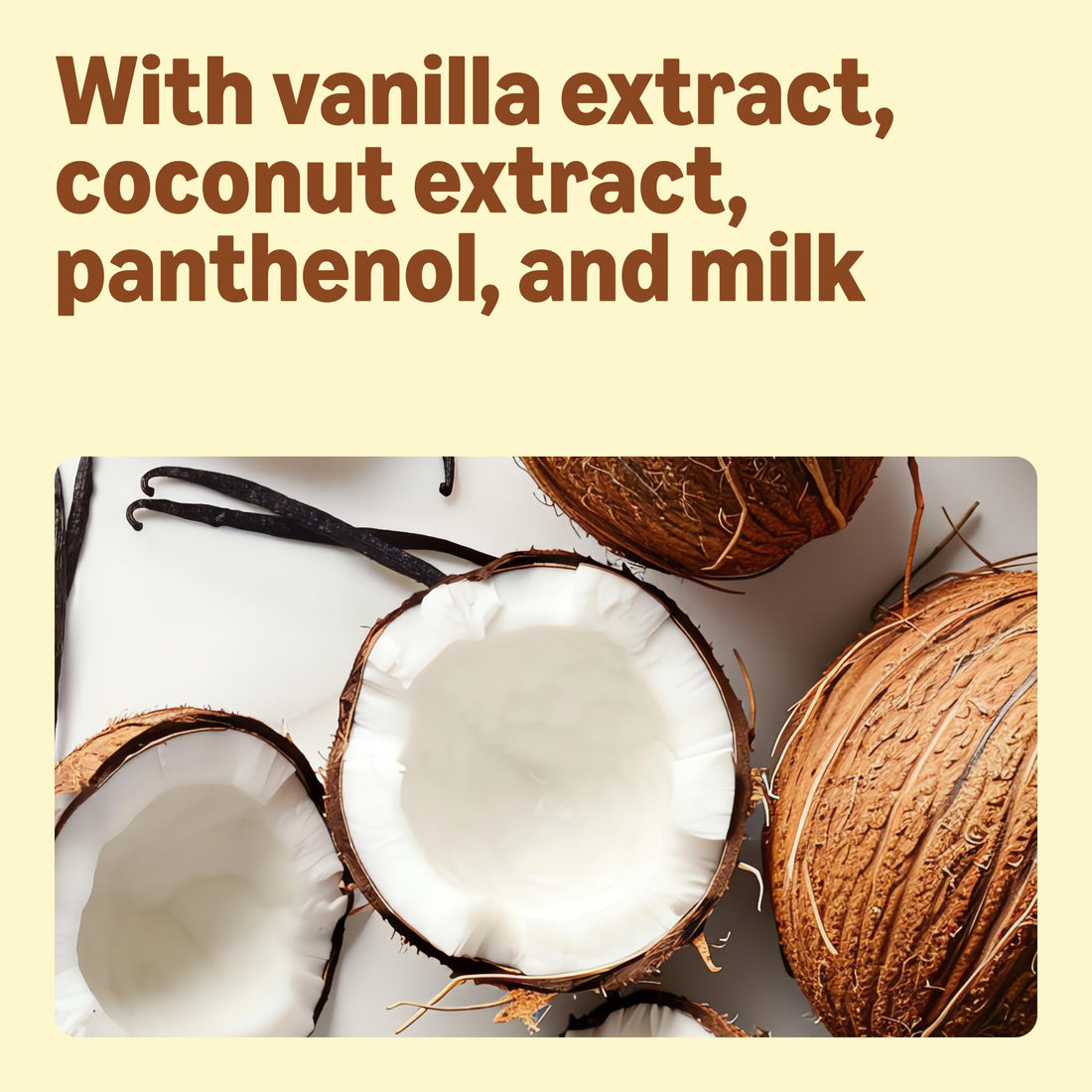 by Amazon Vanilla & Coconut Shower Gel, 2 x 500ml