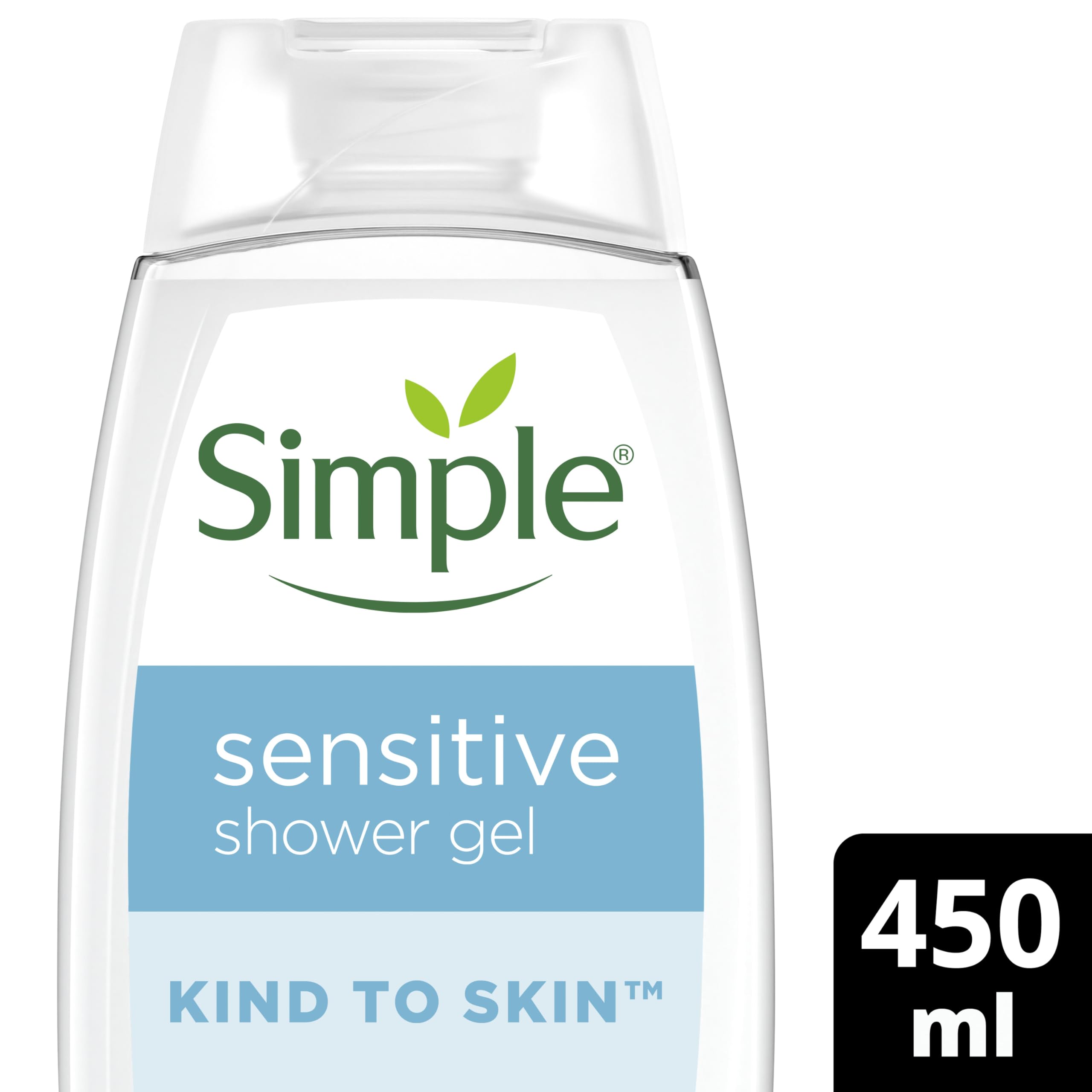 Simple Kind to Skin Kids Hypoallergenic Hair & Body Wash pack of 6 with chamomile oil shampoo for kids 225 ml, White